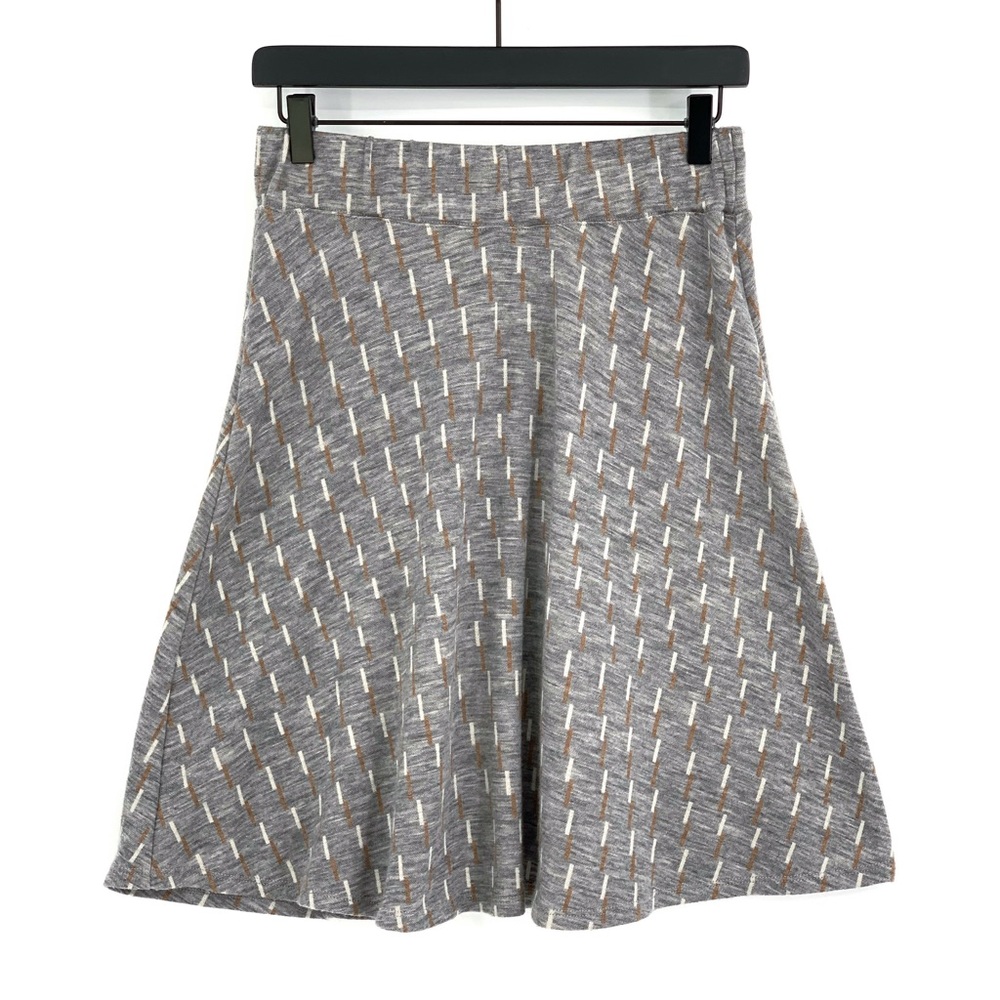 IBEX Juliet Toula Mini Skirt Grey S